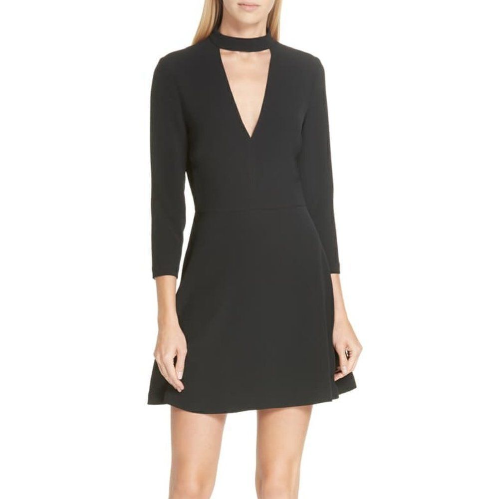 A.L.C. Lee Cutout Dress sz 12 in Black